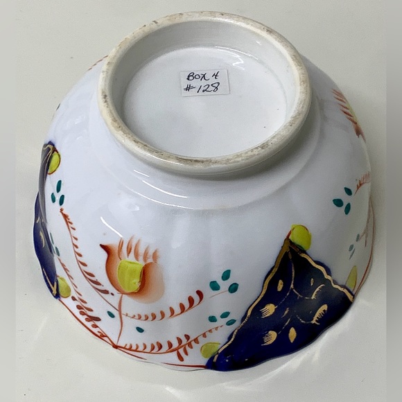19th Century Vintage Gaudy Welsh Tulip Pattern Lusterware Waste Slop Bowl - Picture 7 of 16